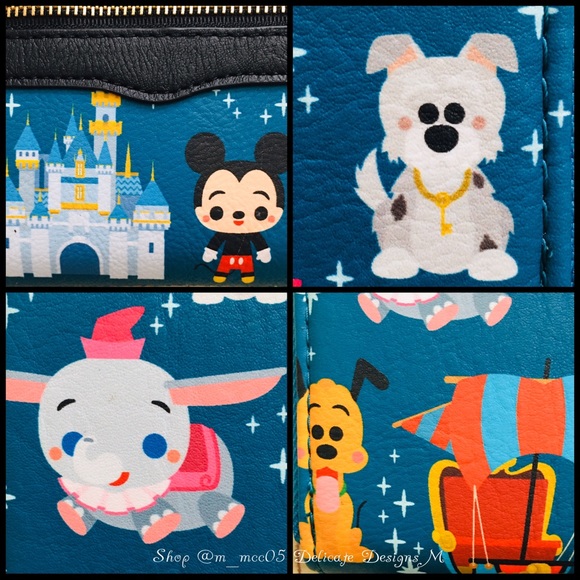 Loungefly Disneyland Park Attraction Mini Wristlet - Picture 5 of 6